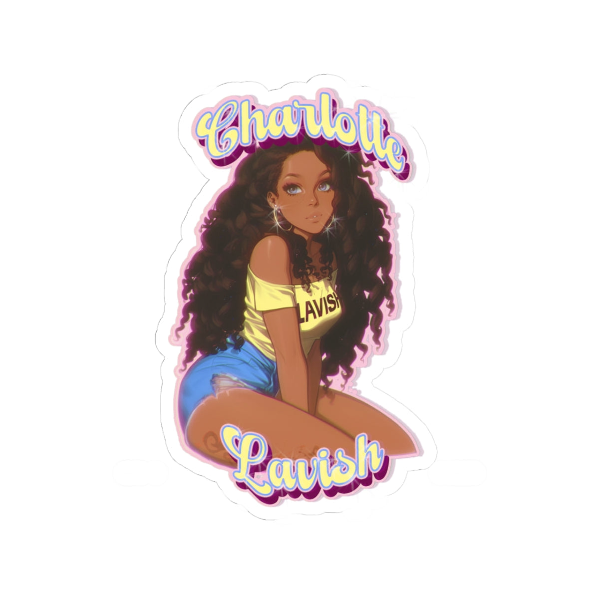 Charlotte Sticker