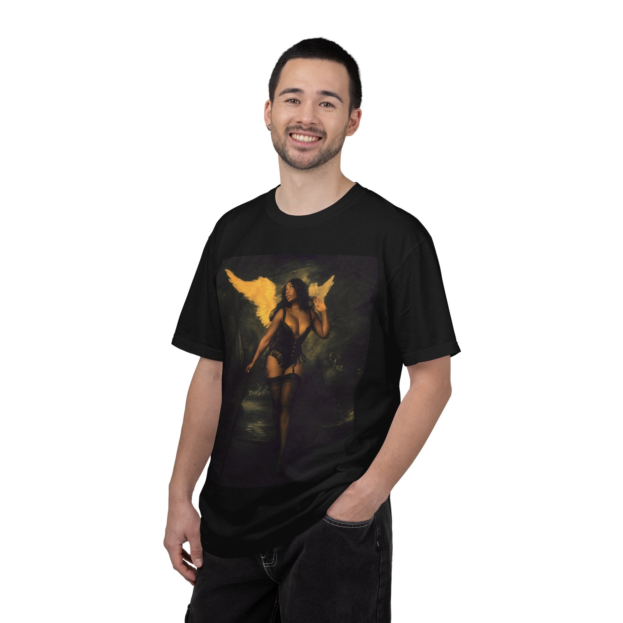 Charlotte is an Angel Vintage-Style Graphic Tee