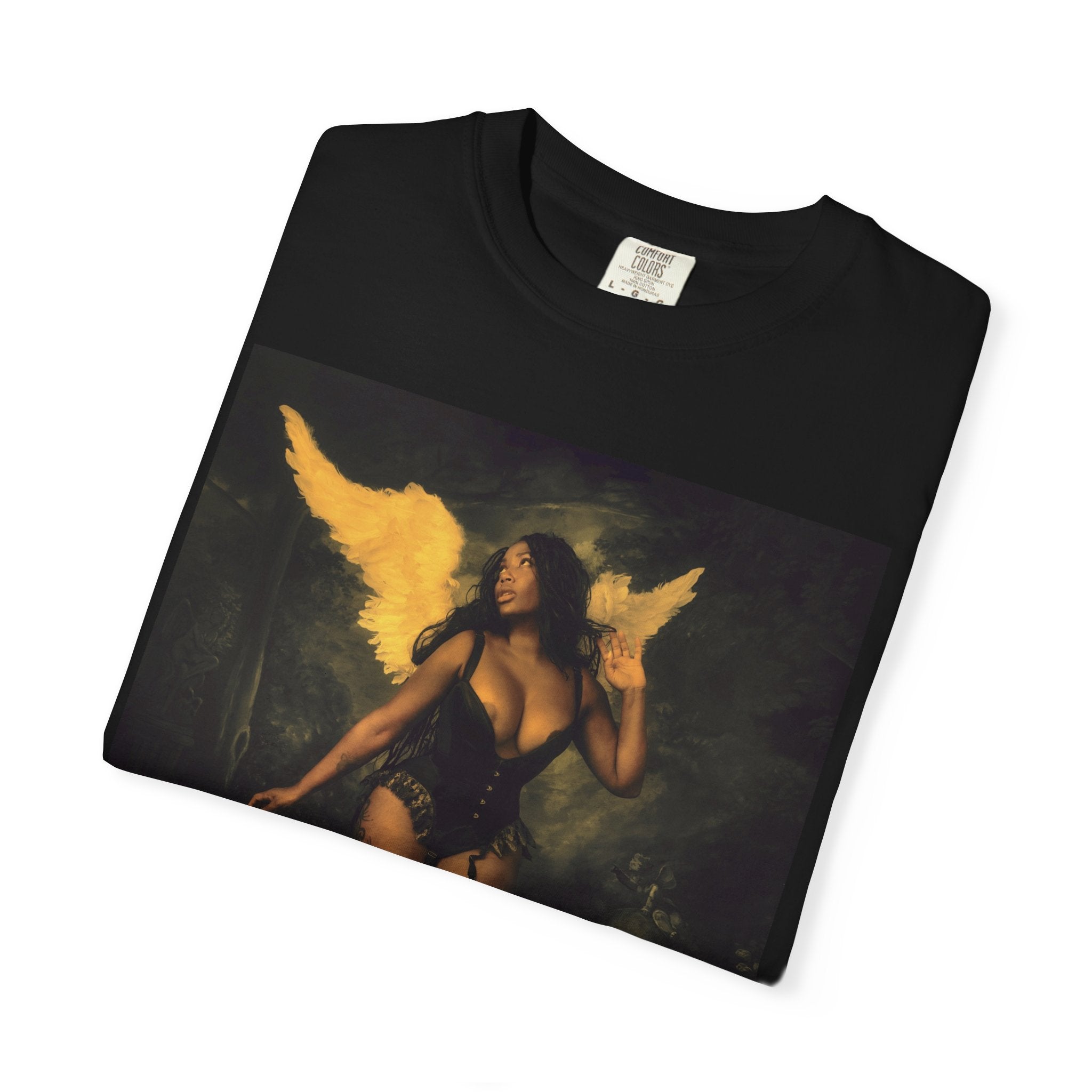 Charlotte is an Angel Vintage-Style Graphic Tee