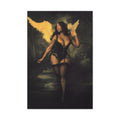 Yearning Angel Stretched Canvas